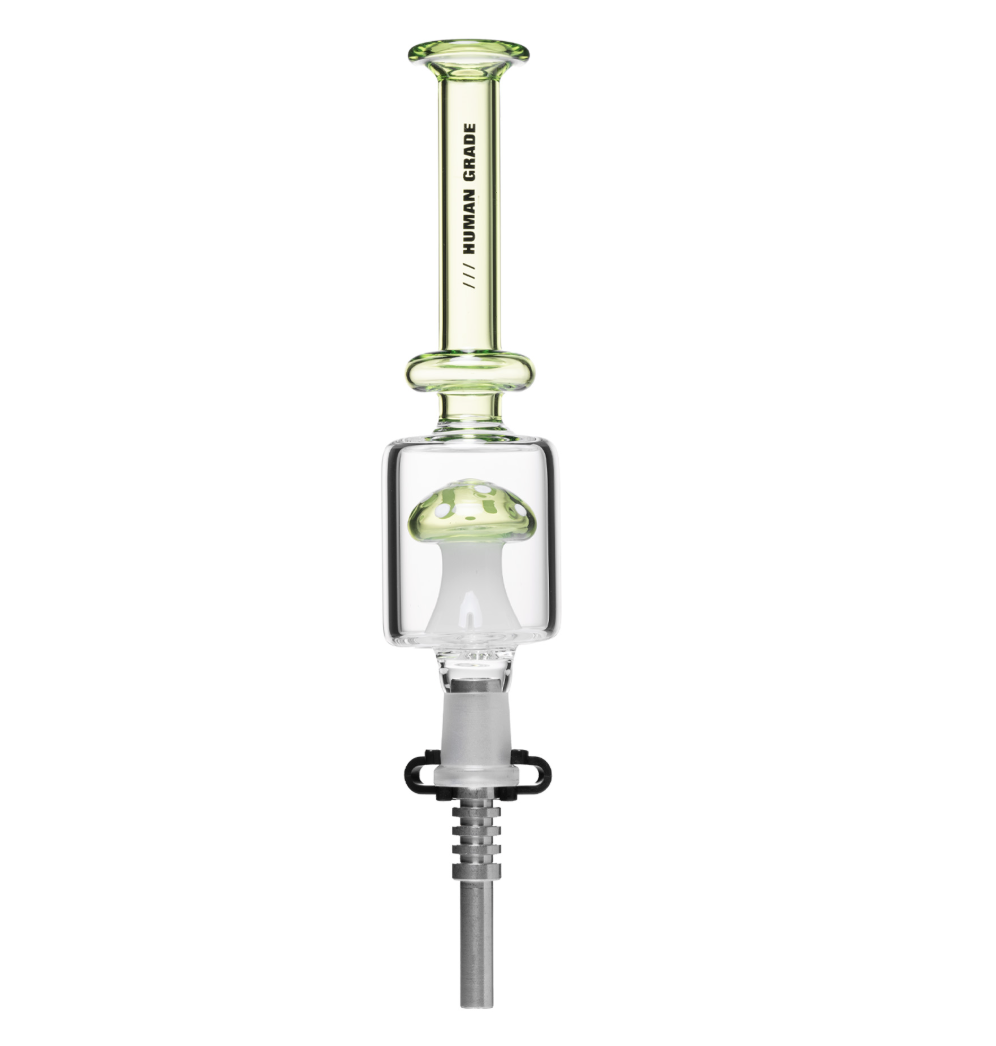 Human Grade Shroom Nectar Collector - Dabber / Green *ATX Only